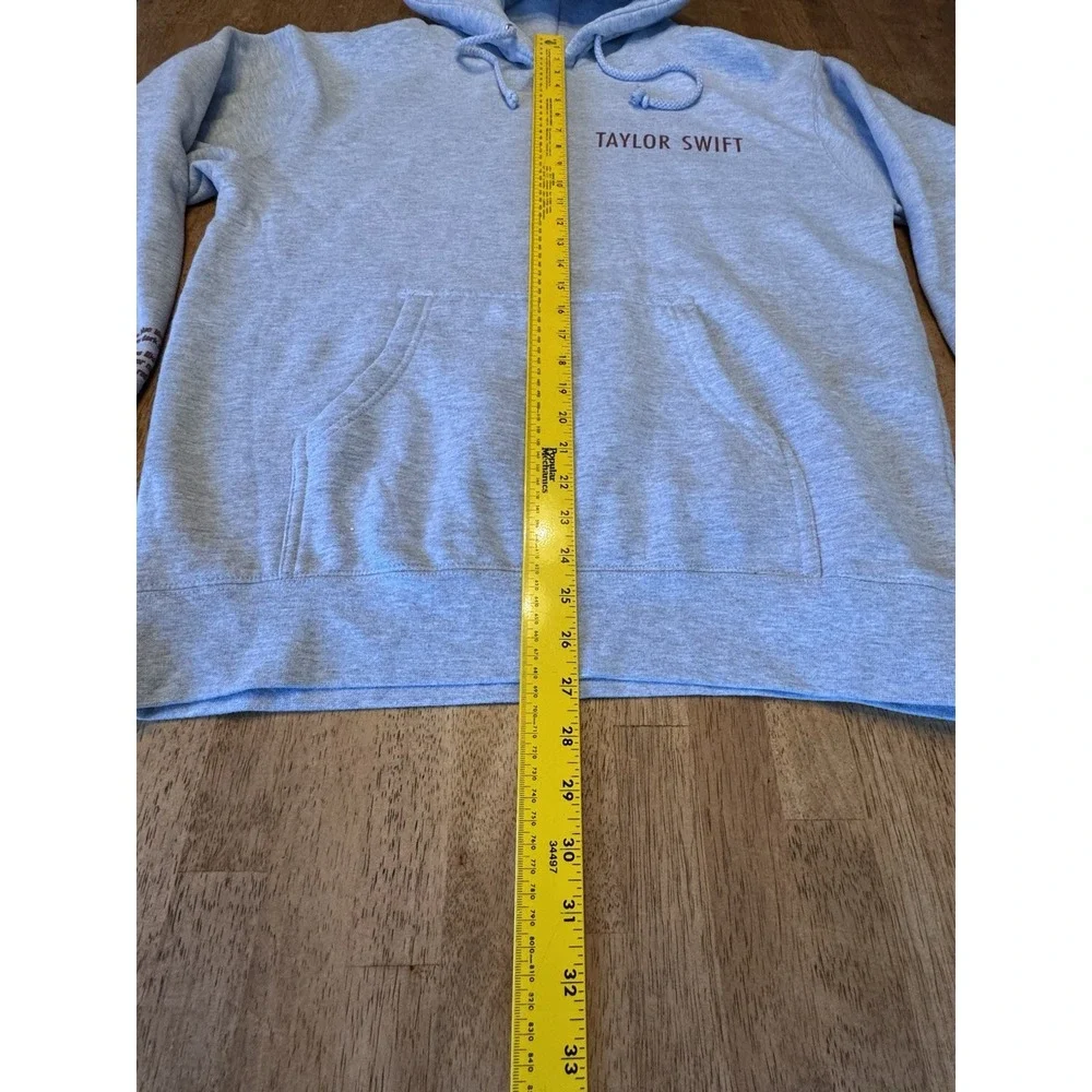 Taylor Swift Loving Him Was Red Hoodie Size Large RARE - Picture 4 of 8